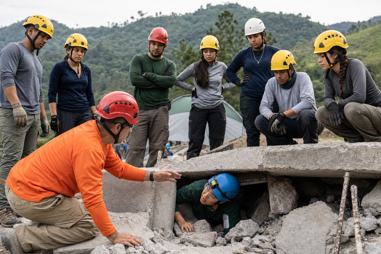 Curso de Búsqueda y Rescate en Guatemala